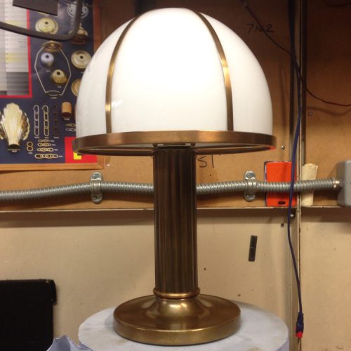 image of Dome Bar Lamp by Martin Brudnizki Design Studio